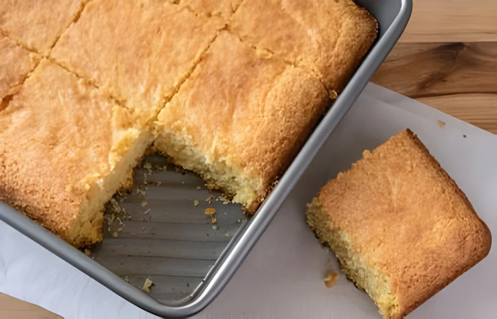 corn casserole, cornbread bake, cornbread dish





