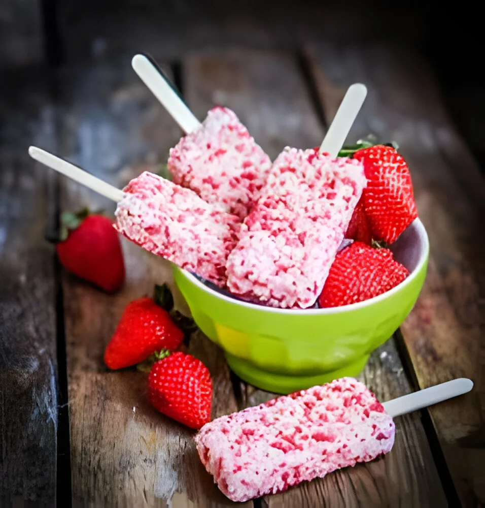 strawberry shortcake ice cream bar